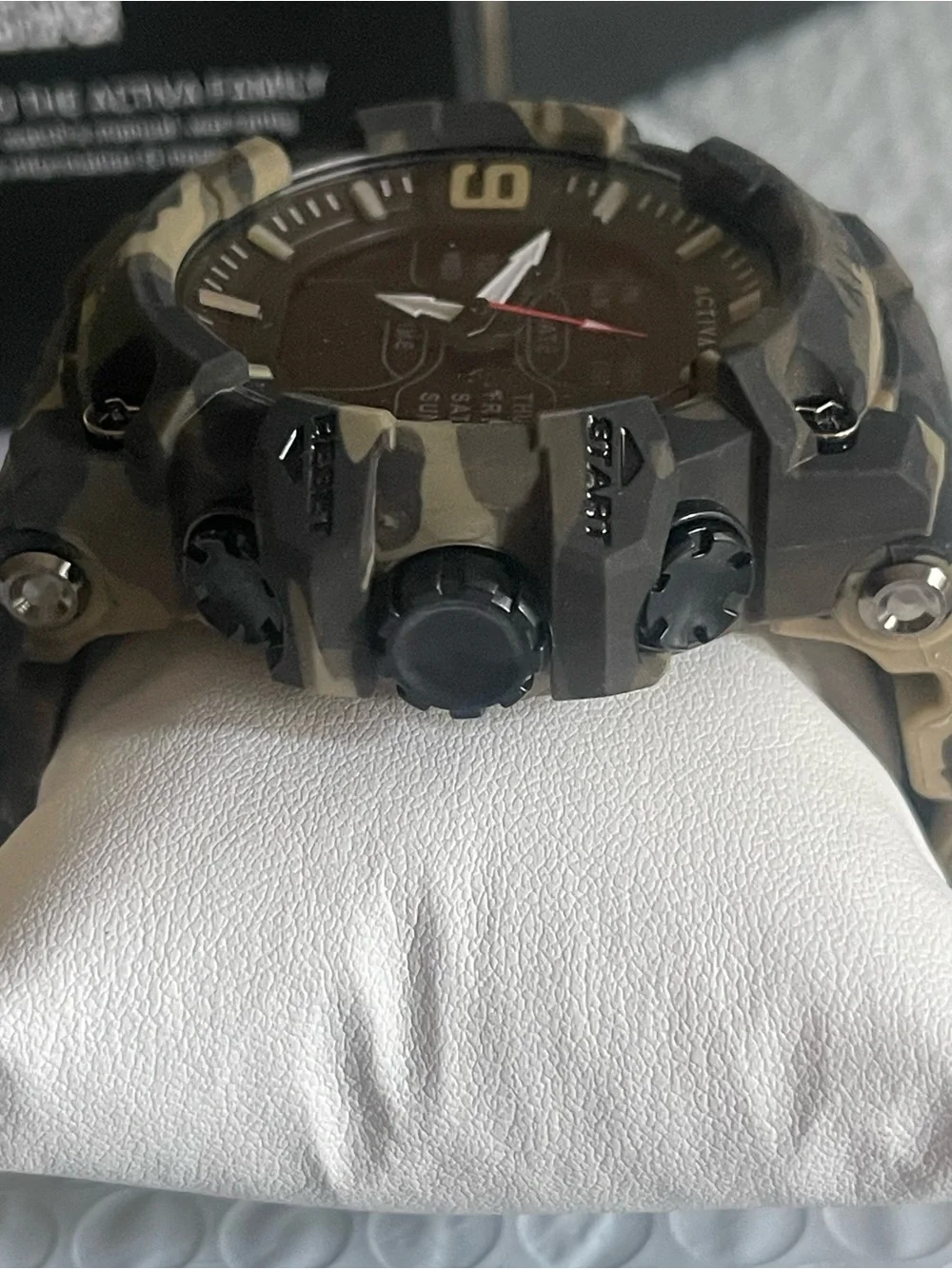Activa X Invicta Analog Digital Men's Watch - 53mm, Camouflage, Tan (ACW8049MC
